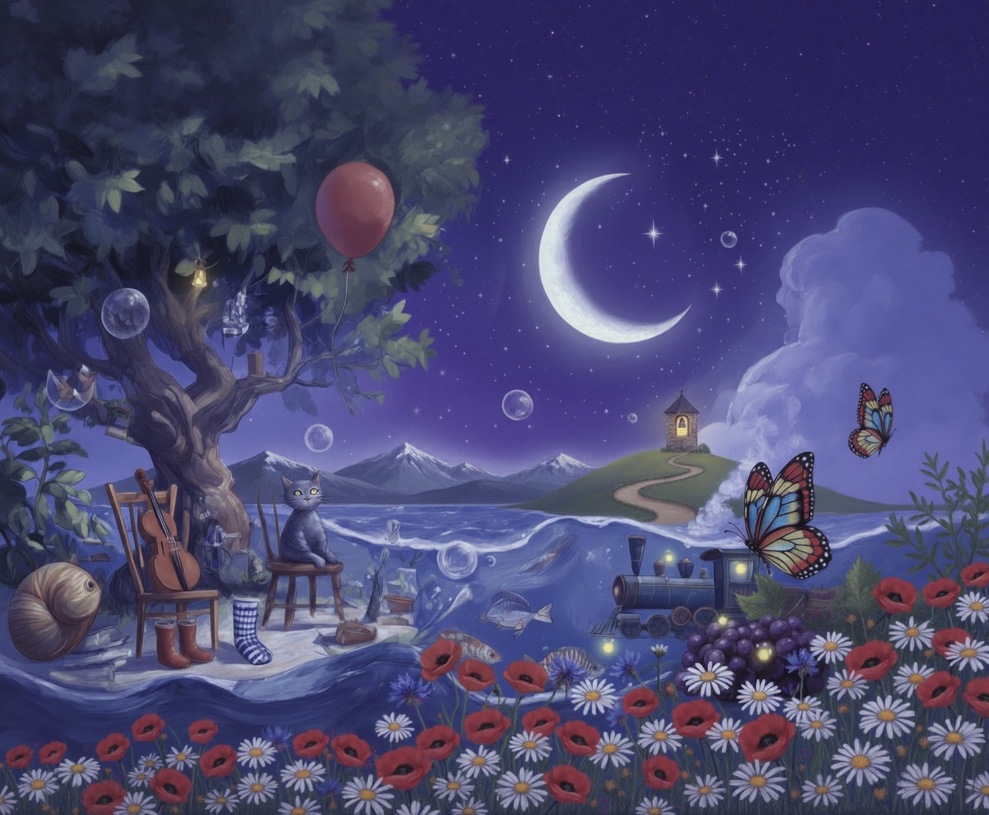 Affiche Cover Tome 2 — Les petits contes du soir